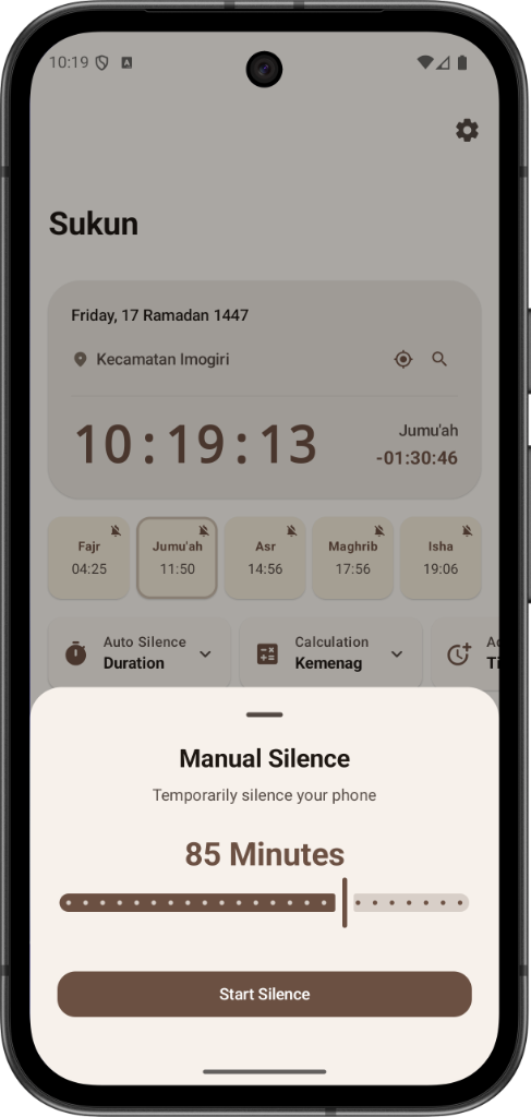 Sukun Manual Silence